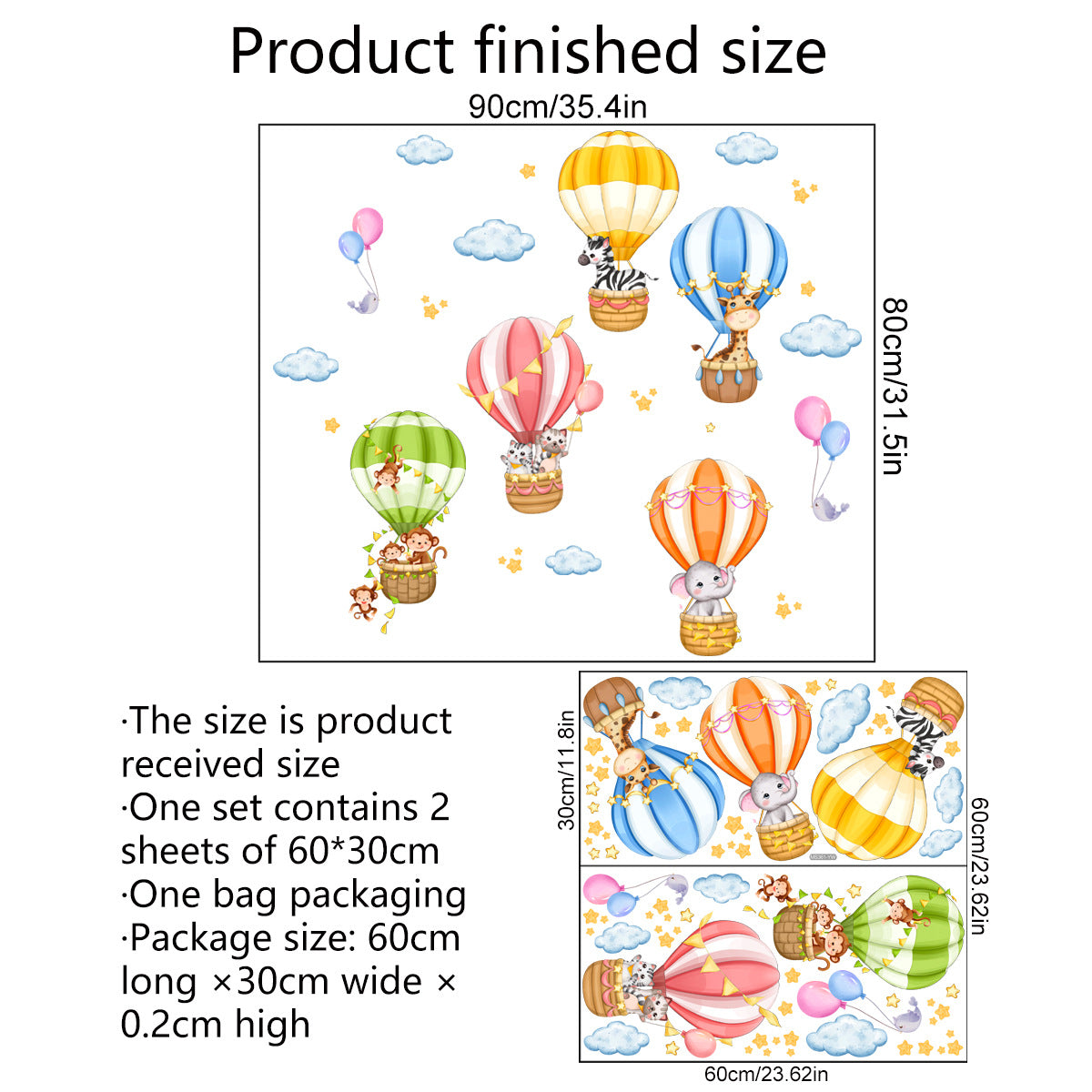 Adventure Friends Wall Stickers