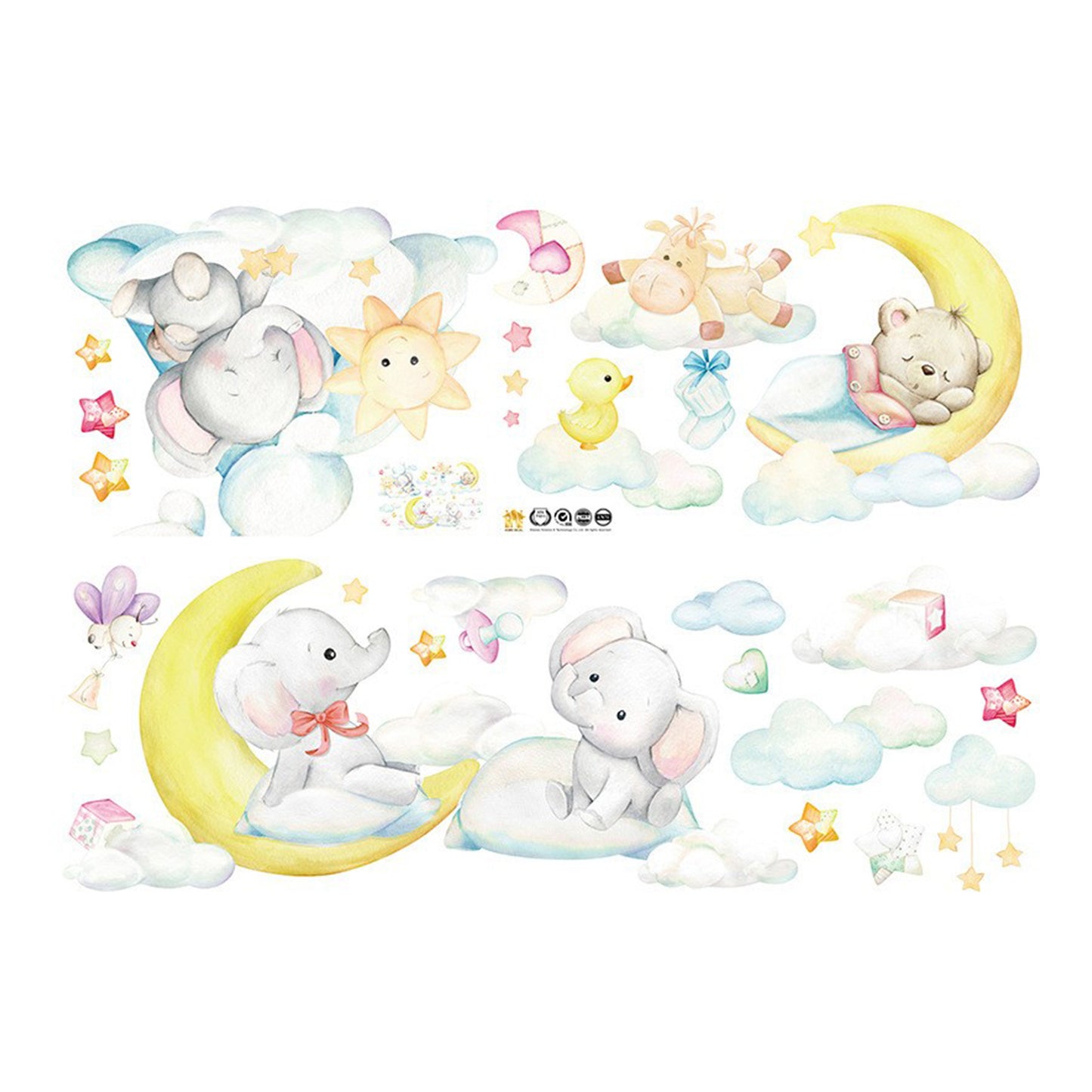Adventure Friends Wall Stickers