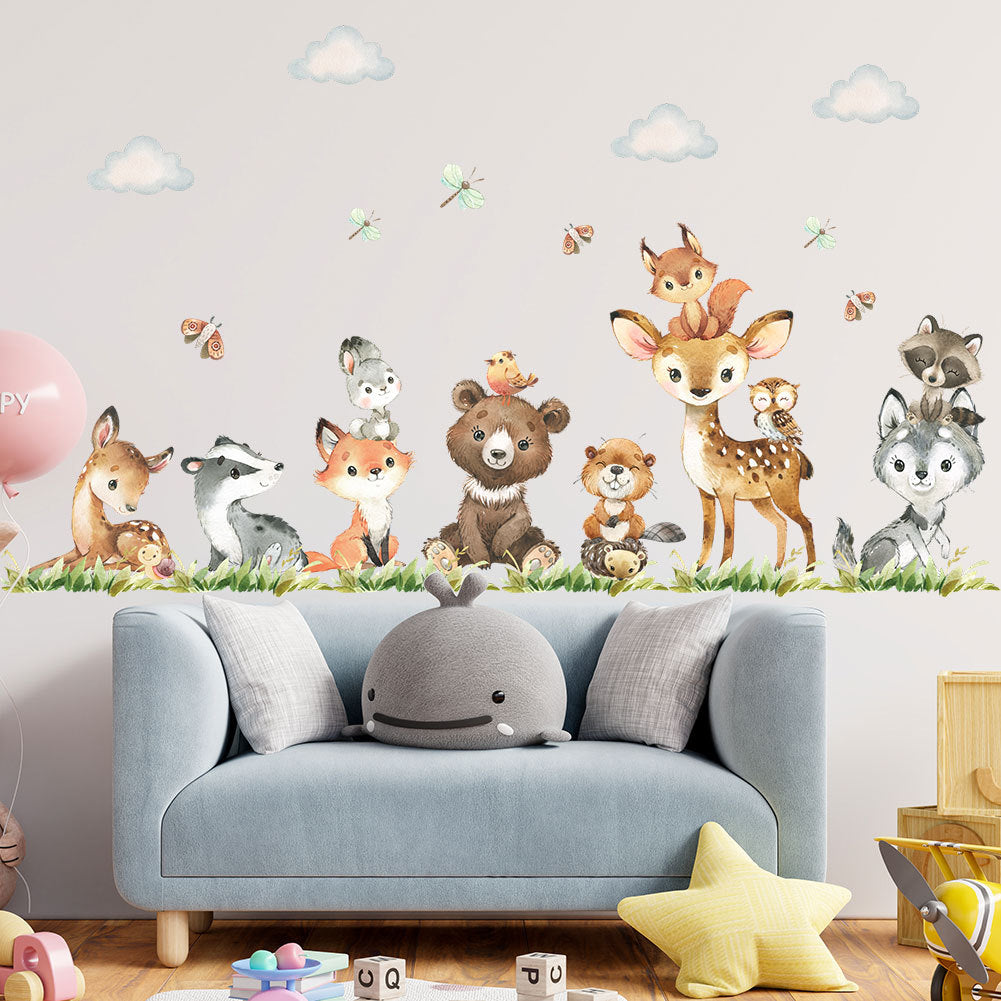 Adventure Friends Wall Stickers