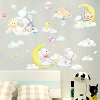 Dreamy Elephant Clouds