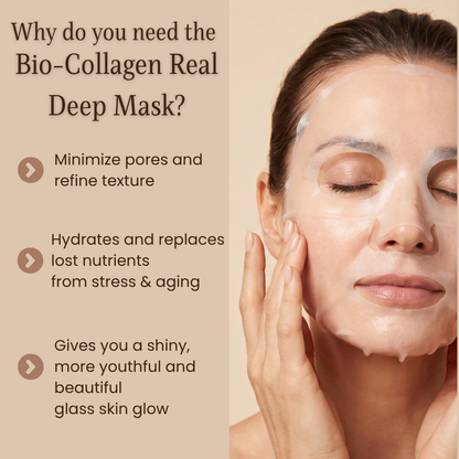 Bio-Collagen Deep Mask (4 Packs)