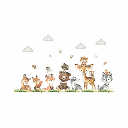 Adventure Friends Wall Stickers